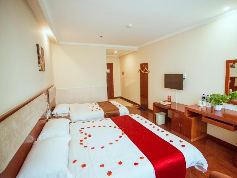 Greentree Inn Hebei Zhangjiakou Zhangbei Caoyuantian Rd Zhangku Avenue Express Hotel Extérieur photo