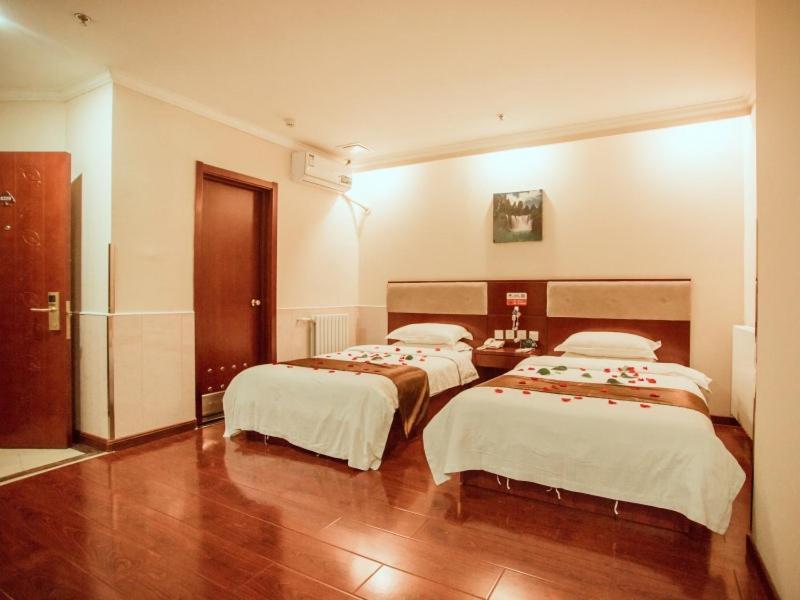 Greentree Inn Hebei Zhangjiakou Zhangbei Caoyuantian Rd Zhangku Avenue Express Hotel Extérieur photo
